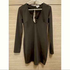 TOBI Black bodycon dress